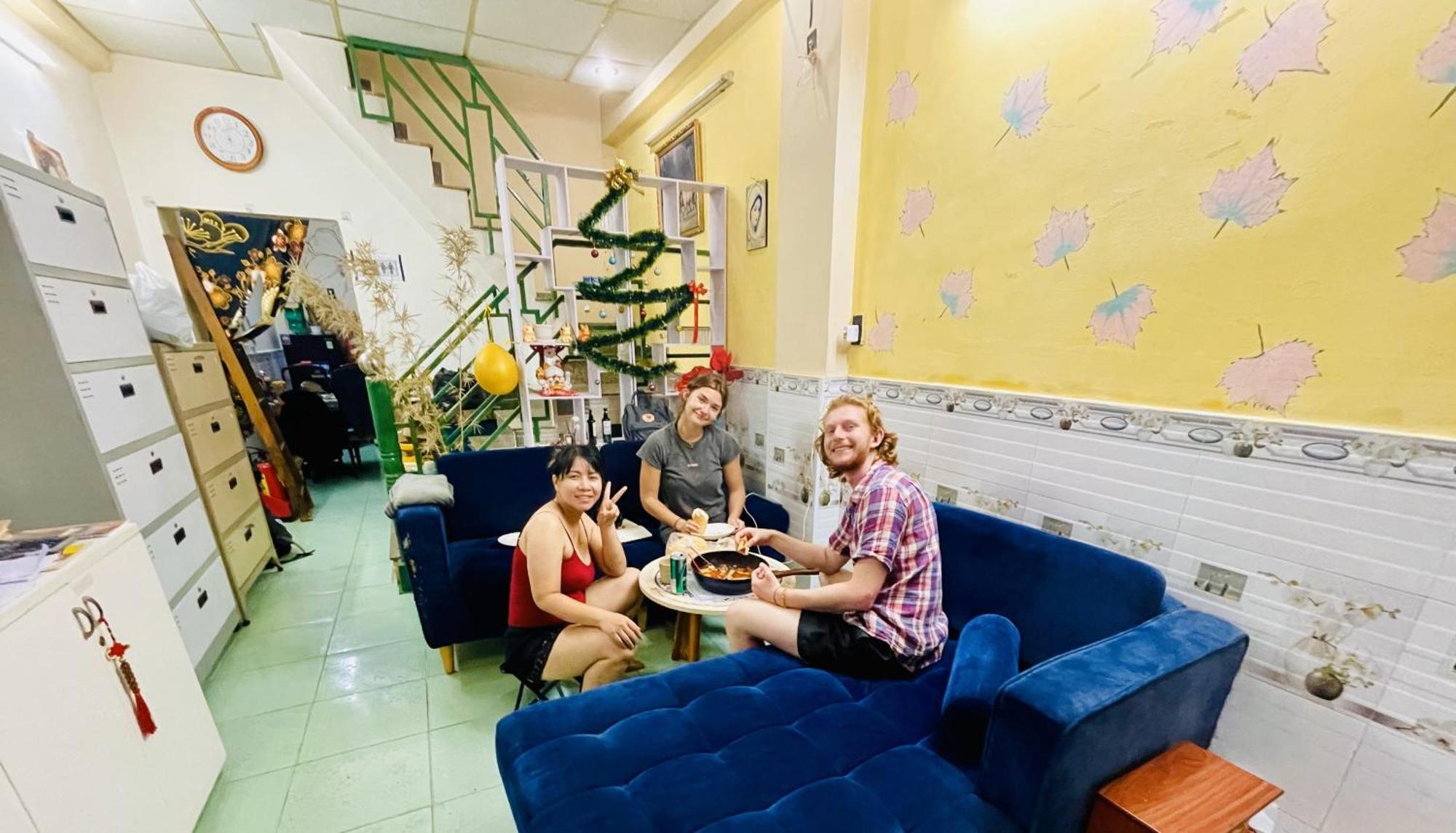 花ren Hostel Ciudad Ho Chi Minh  Exterior foto